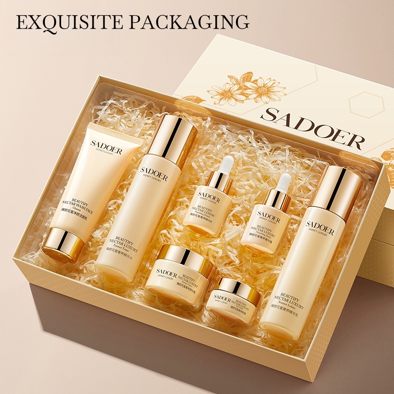 Luxury Skincare Gift Set - Zhenyan Flower Nectar Luxurious 7-Piece Skincare