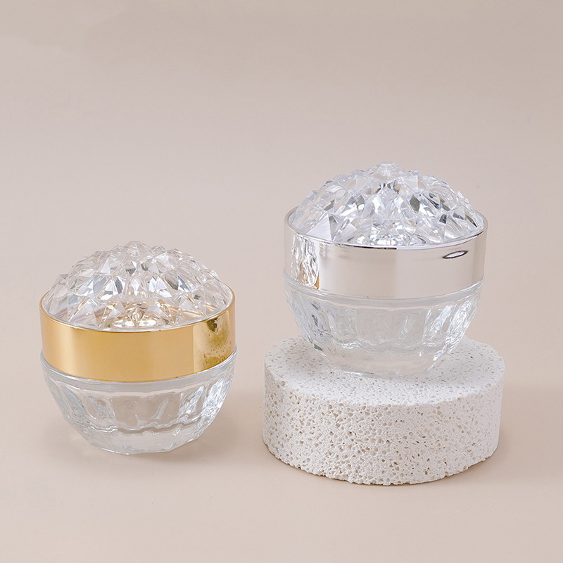 1pcs Luxury Diamond 50g Glass  - đánh giá và giá Luxury Skincare Bottles