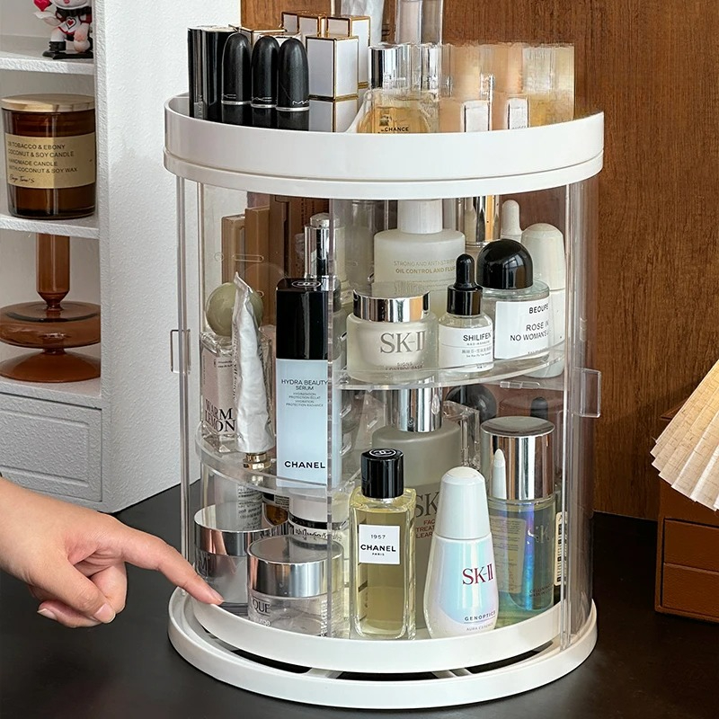 Rotating Acrylic Cosmetic Orga - đánh giá và giá Luxury Skincare Design